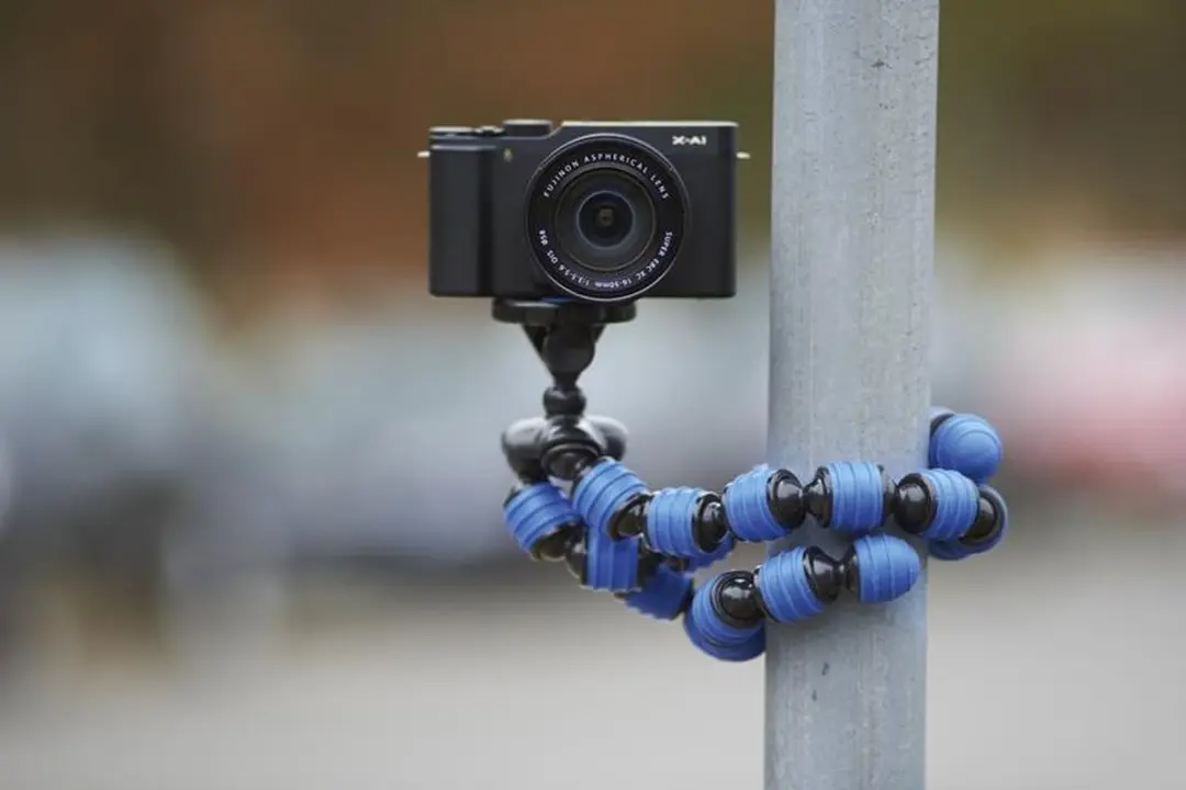 Cullmann Alpha 380 Minitripod - Blauw - afbeelding 3 van 4