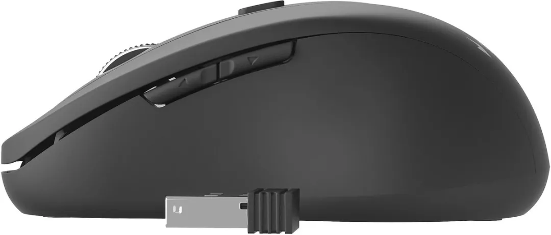 Gembird MUSW-6B-01 Draadloze USB Muis 6 Knoppen - 800-1600 DPI - Zwart