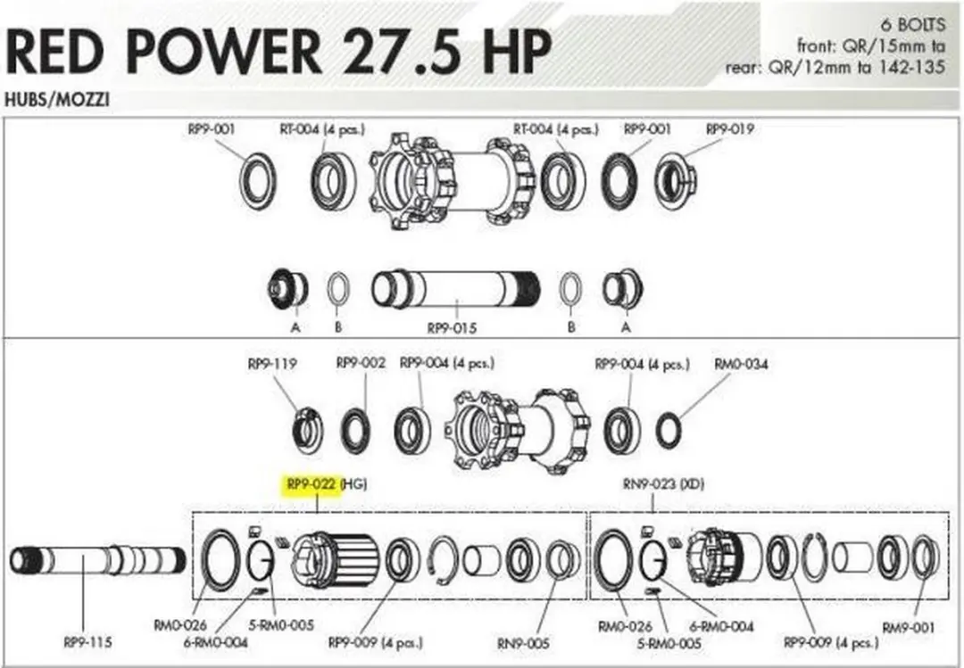 Fulcrum vrijloopbehuizing 9/10/11-speed Shimano voor Red Power HP zwart - afbeelding 3 van 4