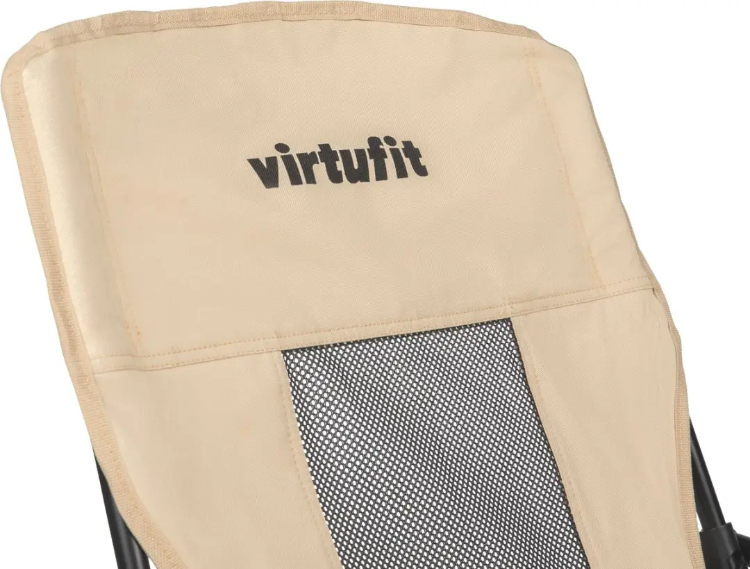 VirtuFit Opvouwbare Strandstoel - Beige - afbeelding 3 van 6