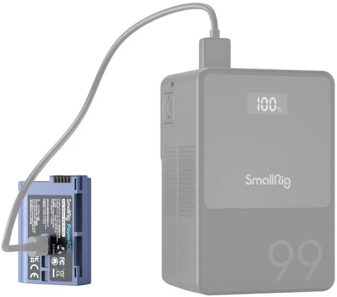 SmallRig 4332B Camerabatterij EN-EL15C - USB-C - afbeelding 6 van 6