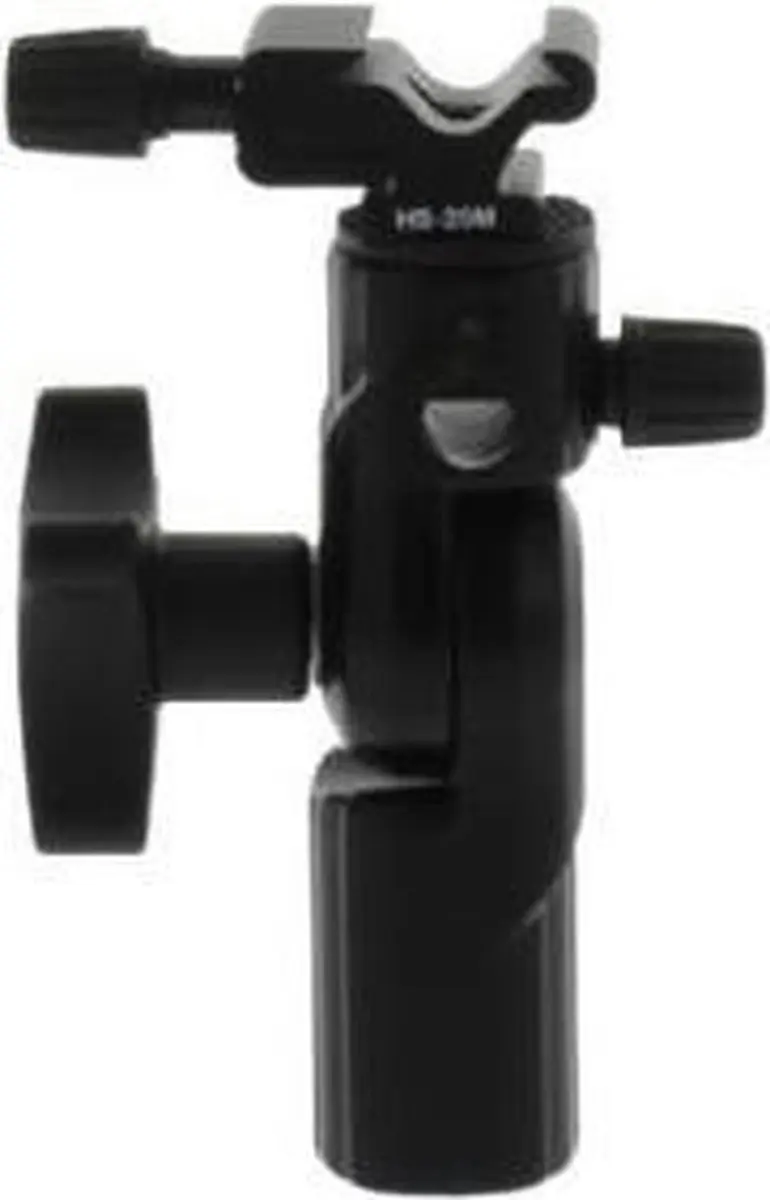 Falcon Eyes CLD-10 Camerabeugel met Flitsschoen - Zwart - afbeelding 2 van 6