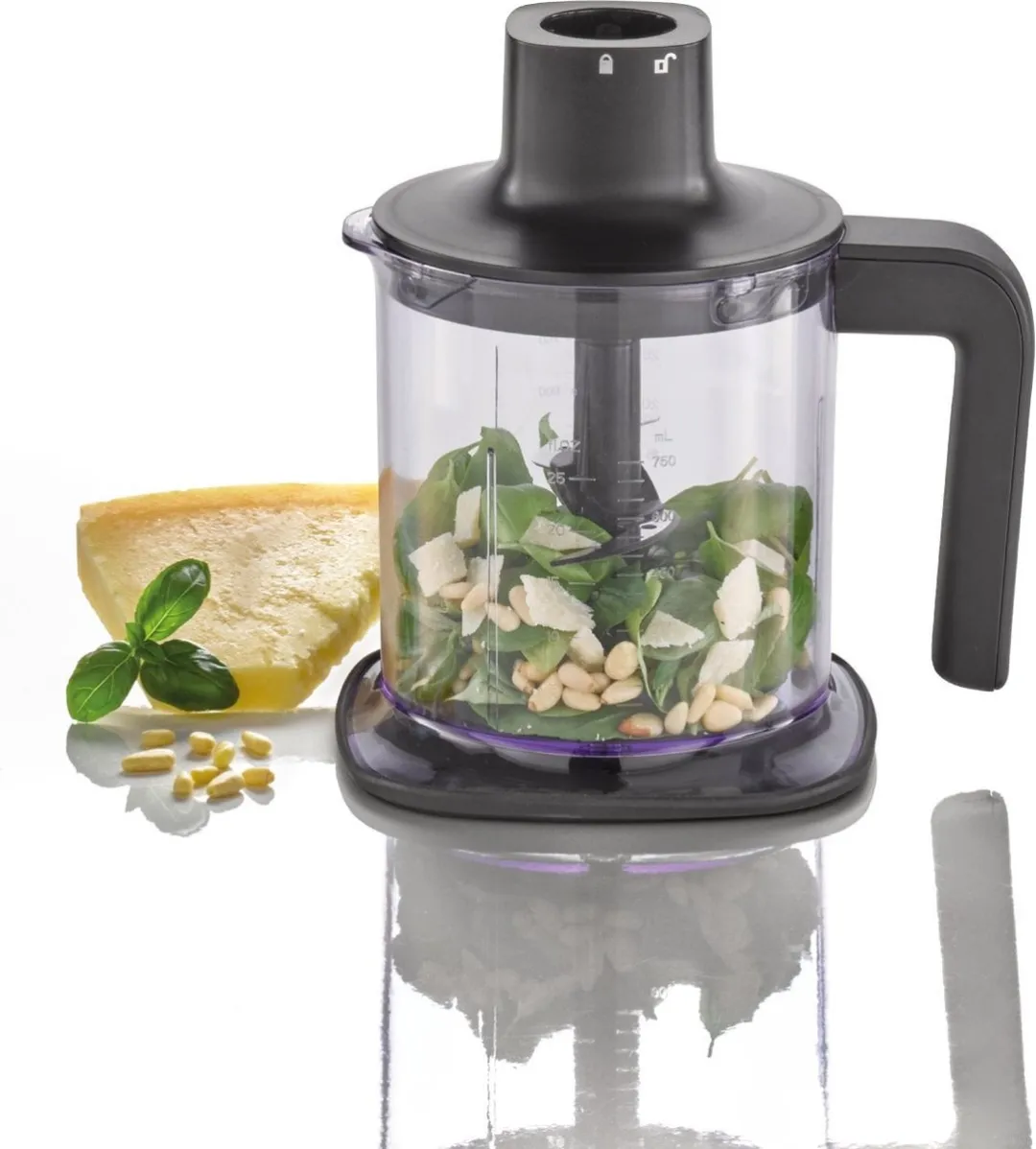 CASO HB 1000 Staafmixer - 1000W 17.000 tpm - 4-delig