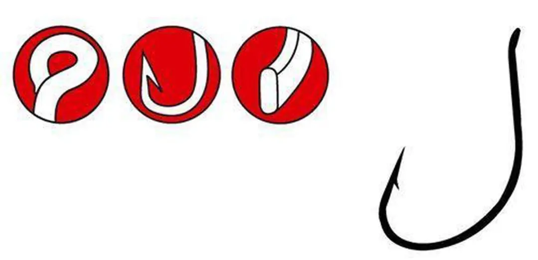 Gamakatsu Worm 39 Haak Maat 4 - 12 st - afbeelding 5 van 6