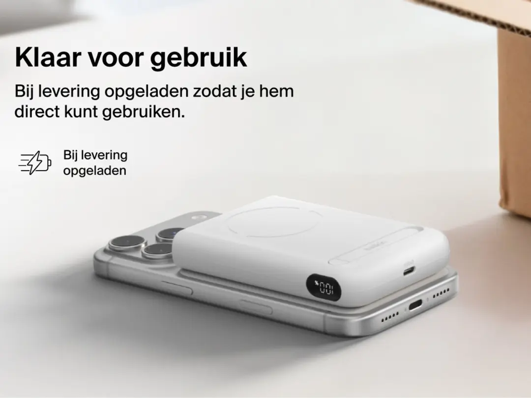 Belkin UltraCharge Pro BPD014HQWH Powerbank - Wit - afbeelding 5 van 6