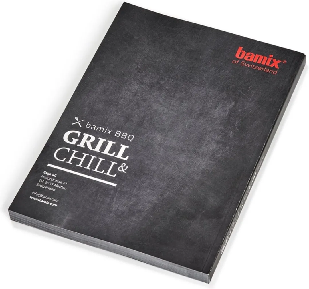 Bamix BBQ M200 Staafmixer - 200W - 4 Mesjes - 1L - Zwart