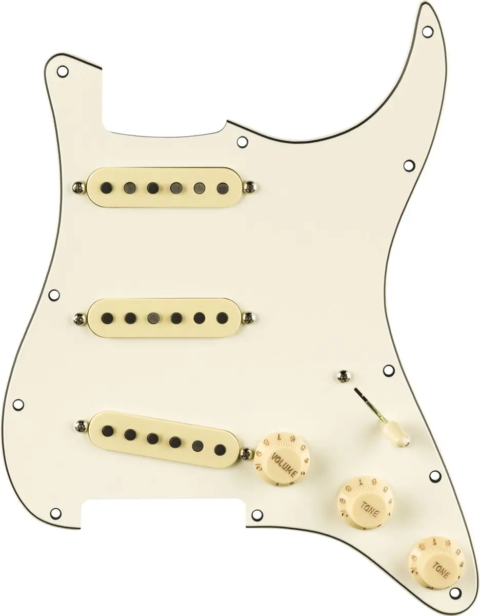 Fender '59 Strat Pre-Wired Pickguard Parchment