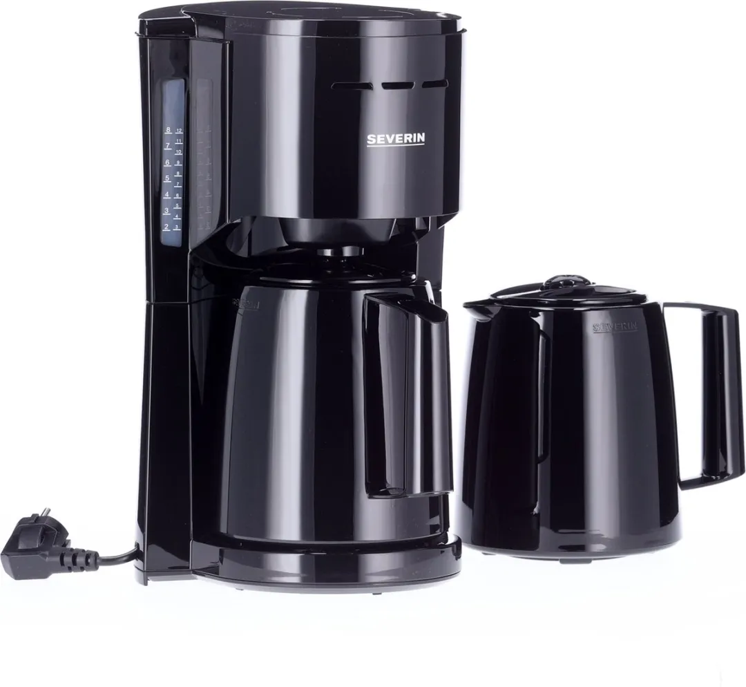 Severin KA 9307 Filterkoffiezetapparaat 1L - 8 Kopjes - Zwart