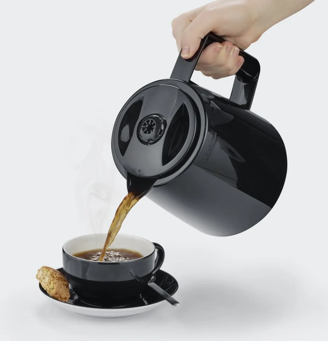 Severin KA 9307 Filterkoffiezetapparaat 1L - 8 Kopjes - Zwart - afbeelding 6 van 6