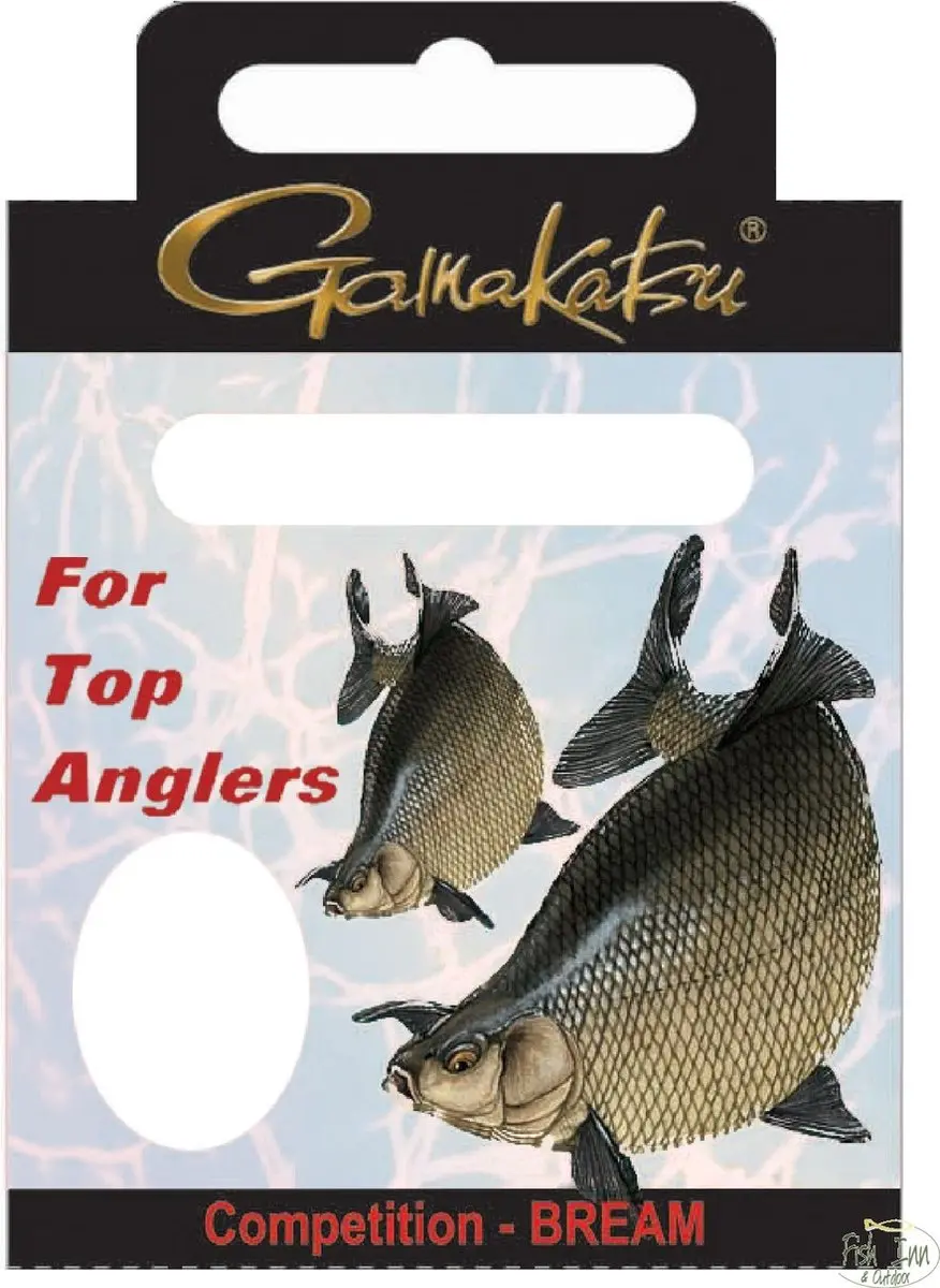 Gamakatsu Feeder Onderlijn 2210R - 75cm - 0.18mm - 10 st - afbeelding 4 van 5