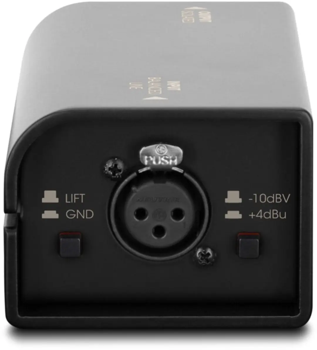 Palmer RIVER Trave Passieve Re-amp Box - Oranje/Zwart - afbeelding 4 van 6