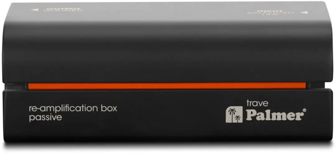 Palmer RIVER Trave Passieve Re-amp Box - Oranje/Zwart - afbeelding 3 van 6