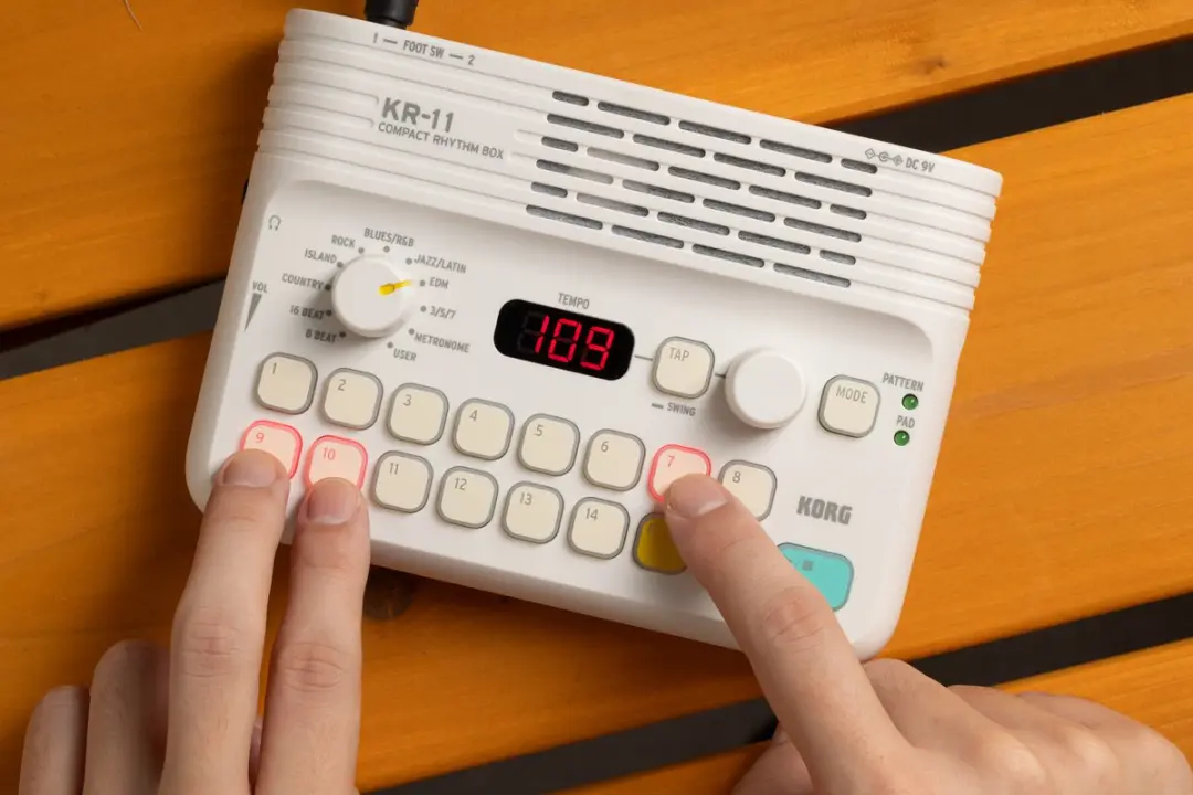 Korg KR-11 drumcomputer - afbeelding 5 van 6