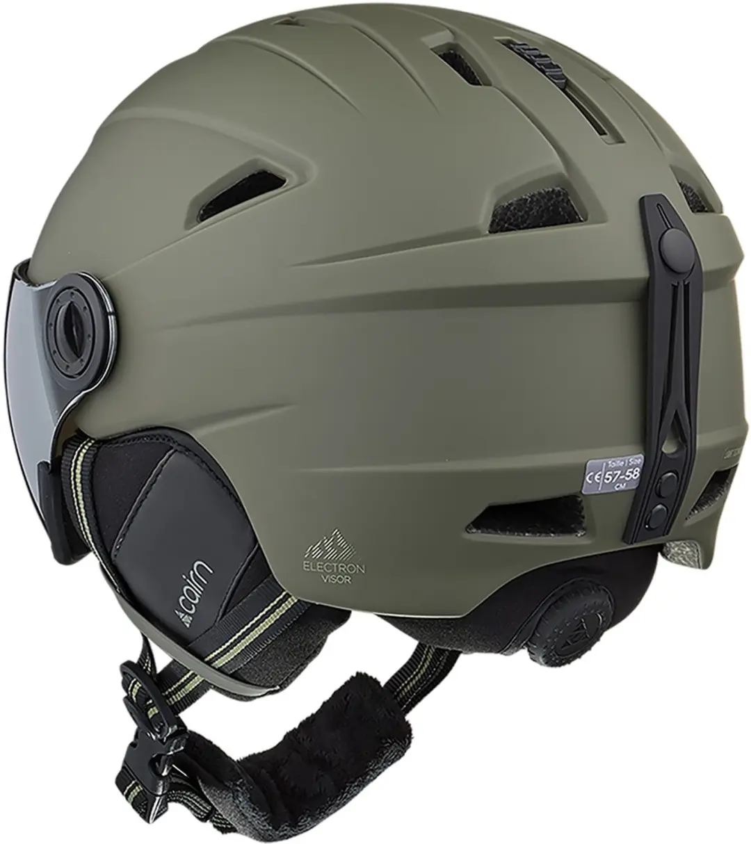 Cairn Electron Skihelm met Vizier - afbeelding 2 van 3
