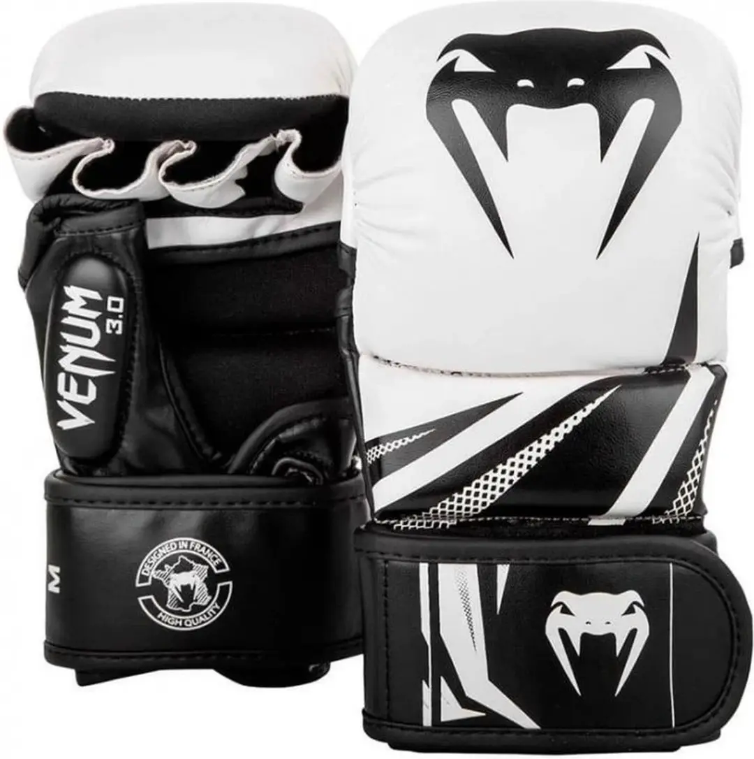 Venum Challenger 3.0 MMA Sparring Handschoenen WIT/ZWART