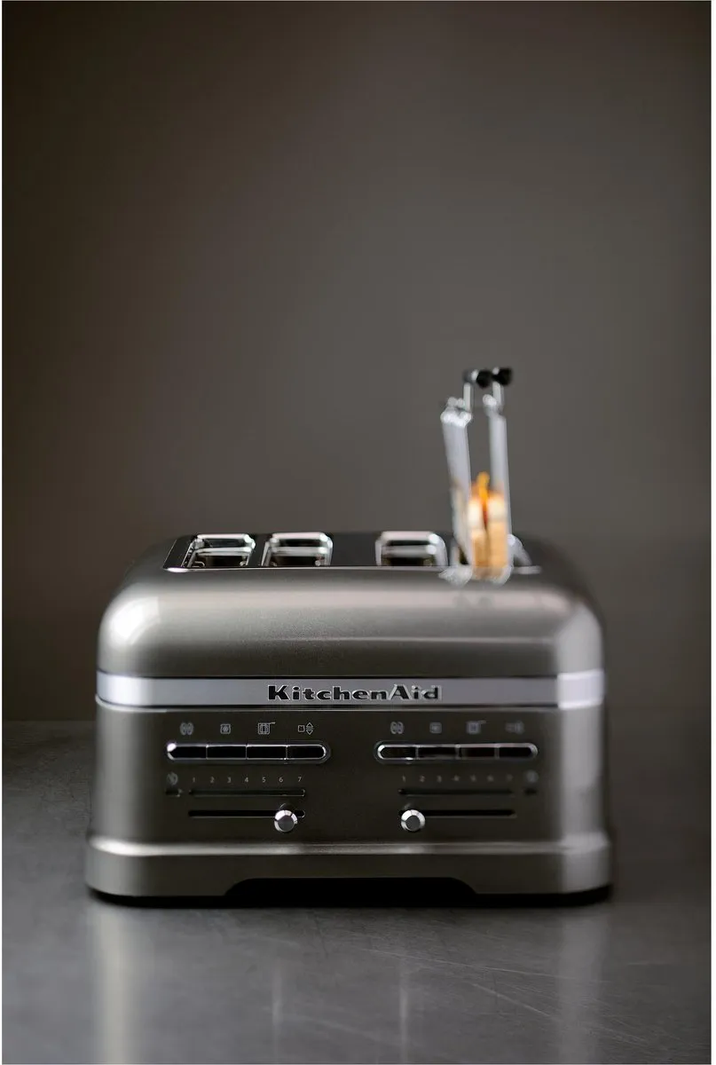 KitchenAid 5KMT4205EMS Broodrooster - 4 Sandwiches - 1250W - Zwart