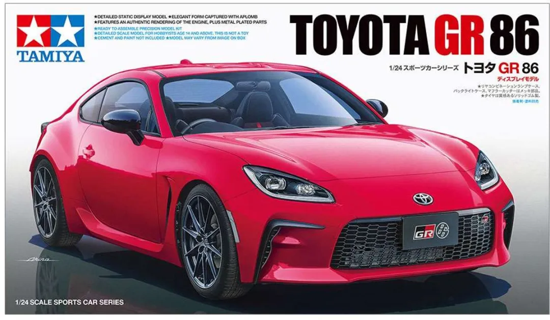 Tamiya Toyota GR 86 24361 Modelbouwpakket