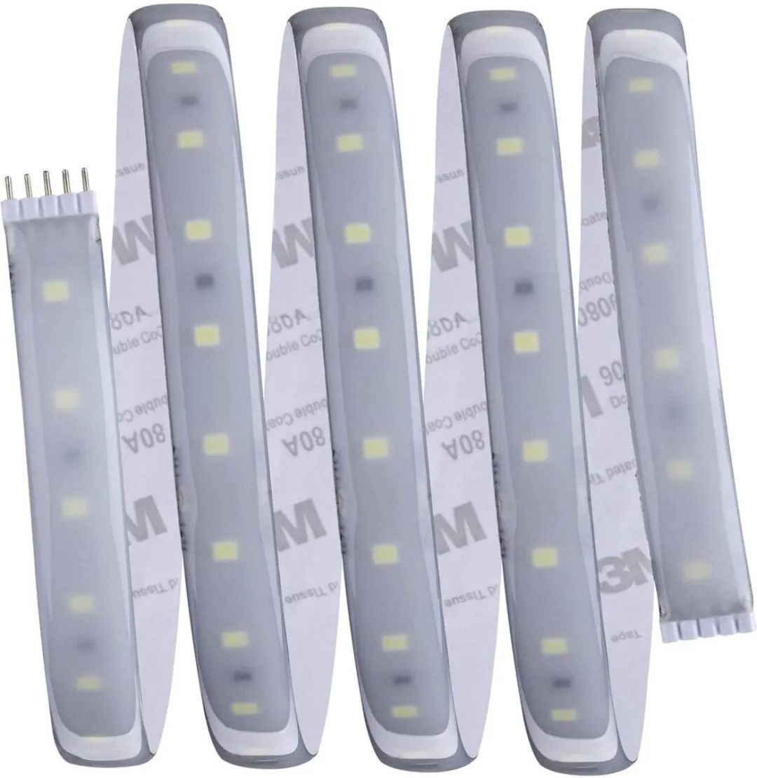 Paulmann MaxLED 500 LED-strip Basisset 150cm - Daglichtwit 6500K - Zilver