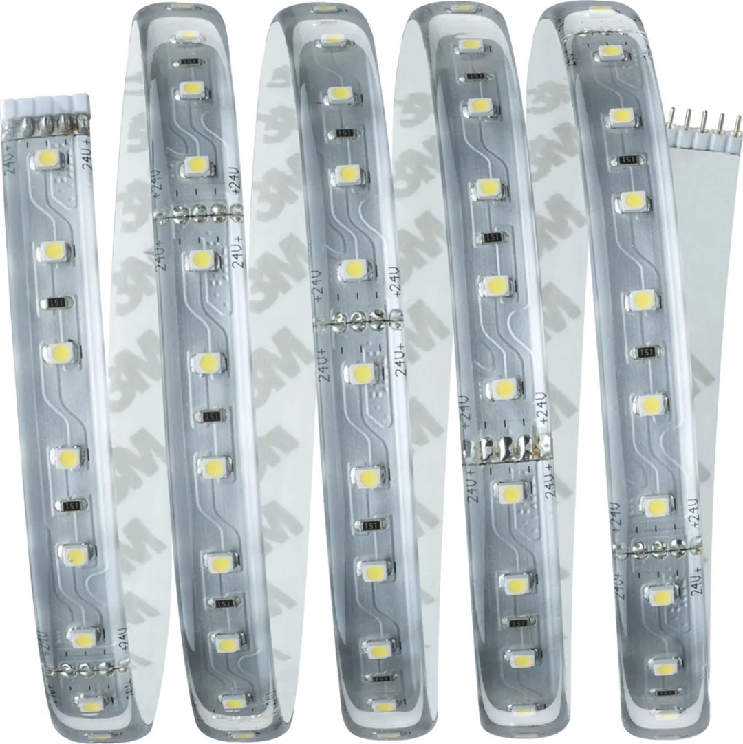 Paulmann MaxLED 500 LED-strip Basisset 150cm - Daglichtwit 6500K - Zilver