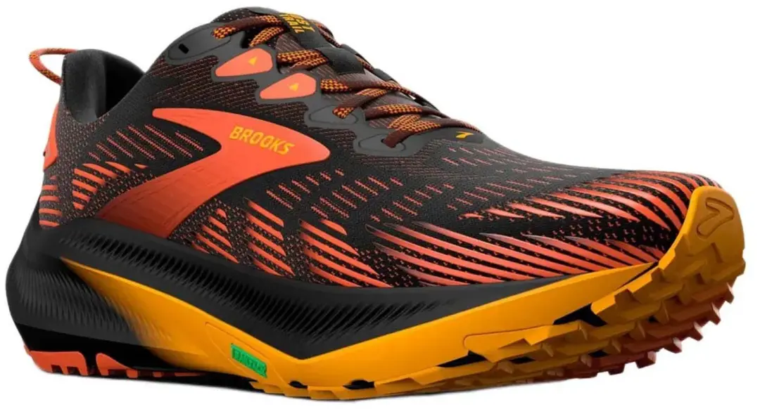 Brooks Ghost Trail Trailschoenen Heren - Zwart/Oranje - 41 - afbeelding 2 van 3