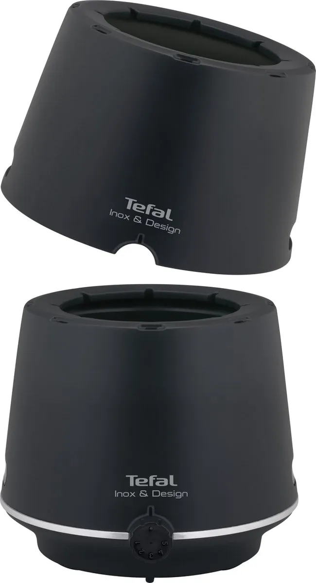 Tefal Inox & Design EF2658 Elektrische Fonduepan - 1.5L - 6 Personen - Kleurenmix