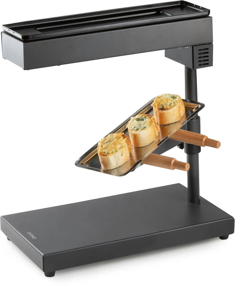 Domo DO1145RC Zwitsers Racletteapparaat 1000W - Grijs