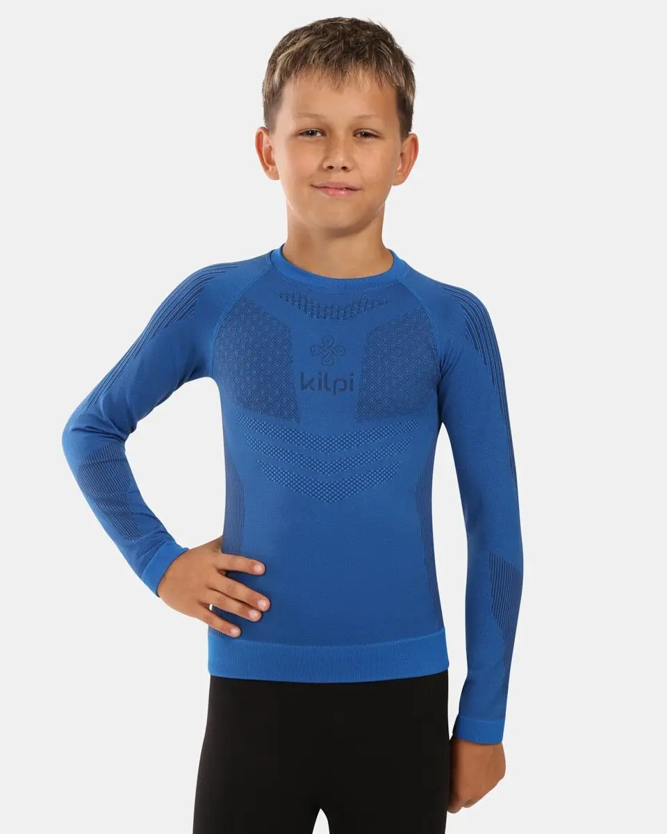 Kilpi Nathan Kinderonderhemd - Blauw - afbeelding 3 van 3
