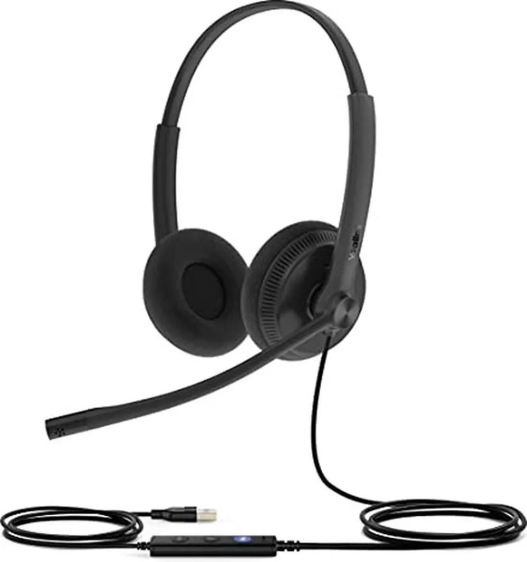 Yealink UH34 Lite Headset - Bedraad - Zwart