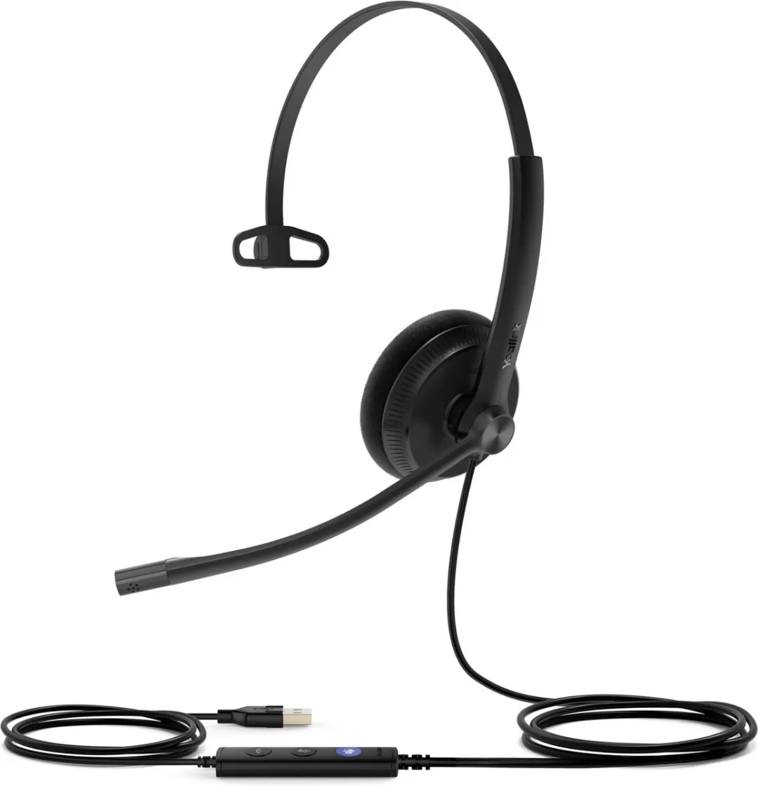 Yealink UH34 Lite Headset - Bedraad - Zwart