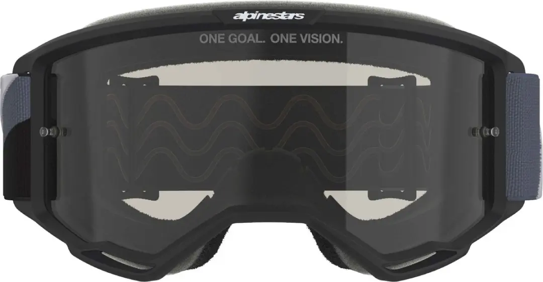 Alpinestars Vision Sand Motorcrossbril - Zwart/Grijs - afbeelding 3 van 4