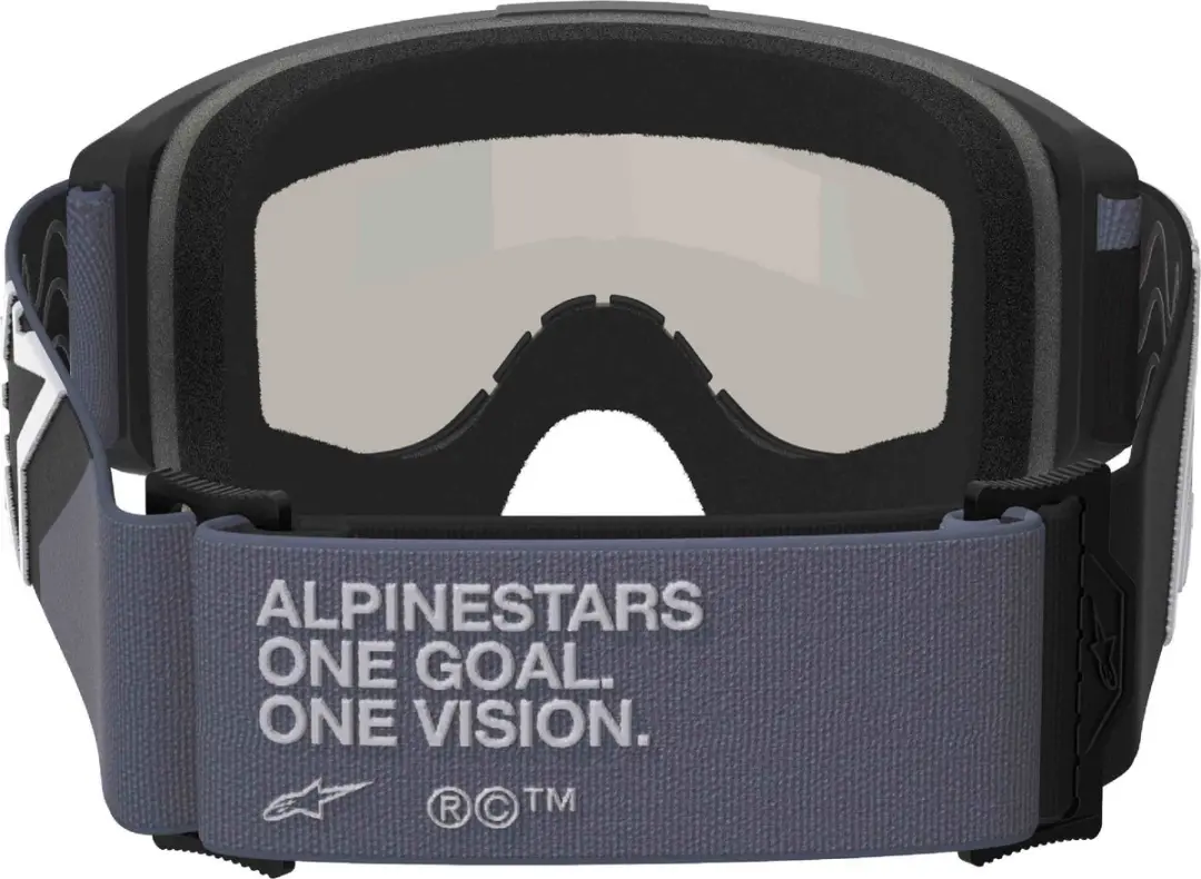 Alpinestars Vision Sand Motorcrossbril - Zwart/Grijs - afbeelding 4 van 4