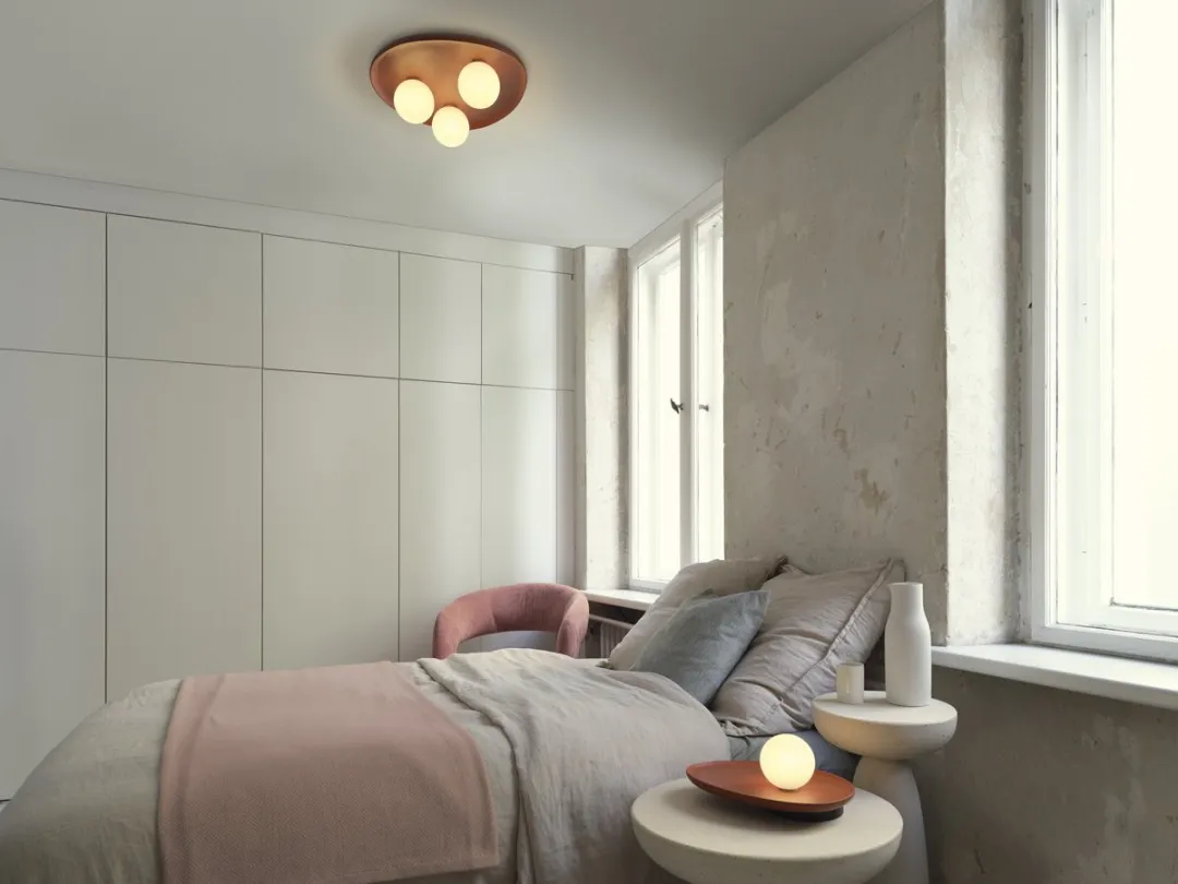 Osram Decor Clay Nest Plafondlamp 3xG9 - Bruin