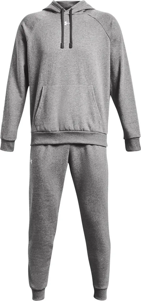 Under Armour Rival Fleece Joggingpak Heren - Grijs - afbeelding 3 van 6