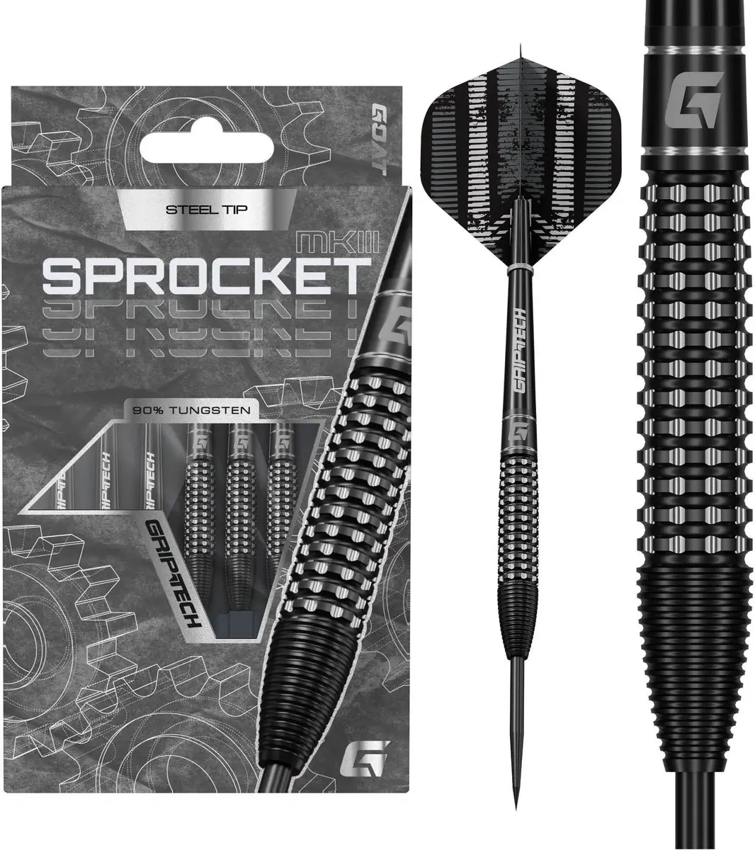 GOAT Sprocket MKIII Bomb 90% - Dartpijlen