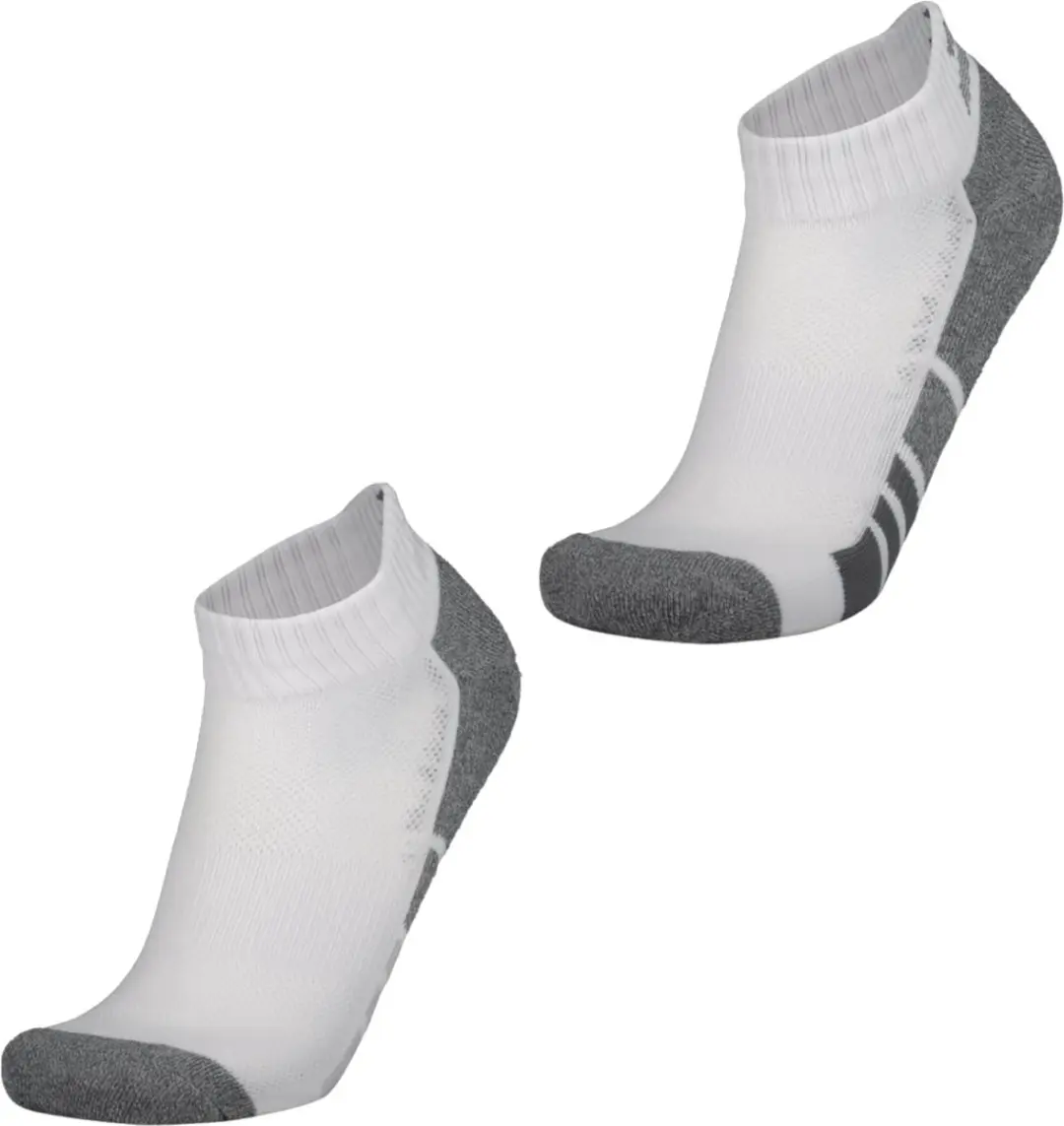 Skechers Q-White Heren Badstof Sokken - 3-pak - Wit - afbeelding 2 van 3