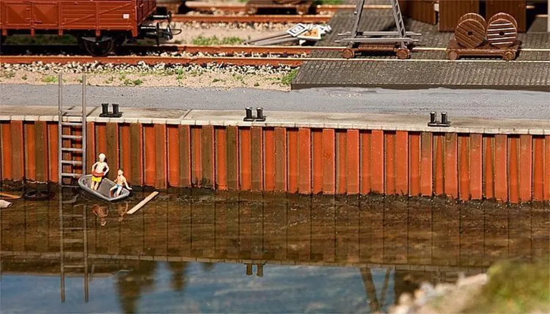 Faller Kademuur H0 Gebouw - Neutral