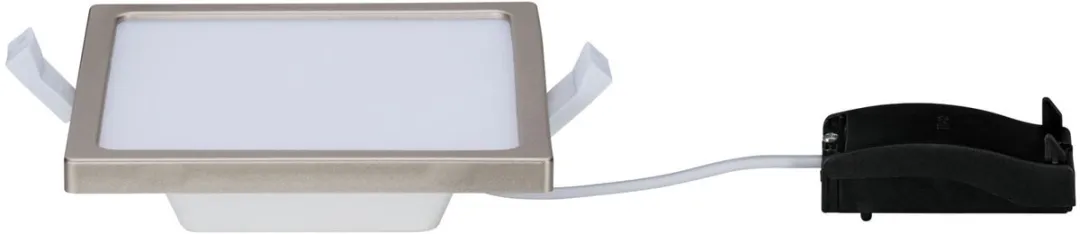 Paulmann Areo LED-inbouwpaneel 6,5W 418lm 3000K - Nikkel mat