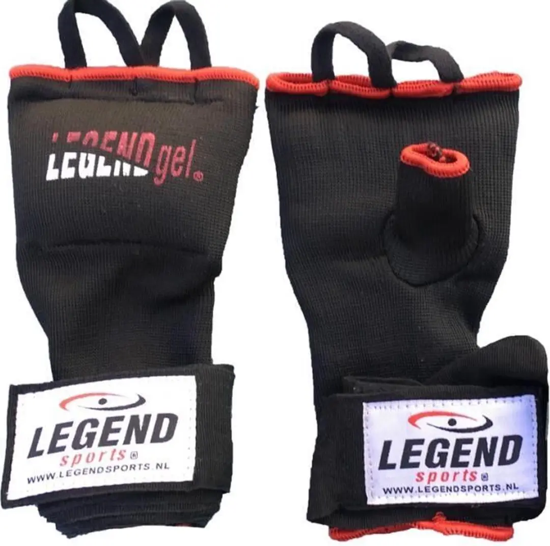Legend Sports Binnenhandschoenen Gel Easy Unisex Zwart Maat S