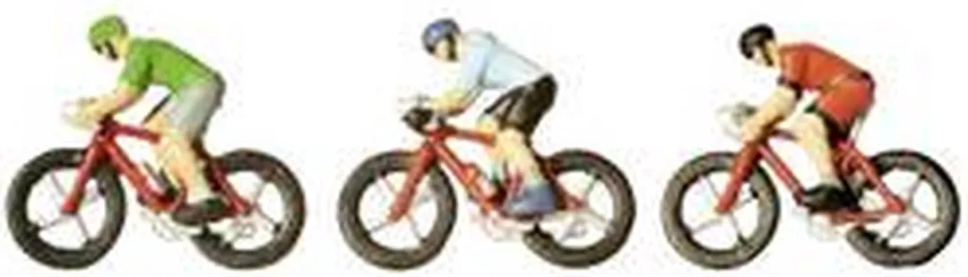 NOCH 45897 TT Wielrenners figuren Geverfd