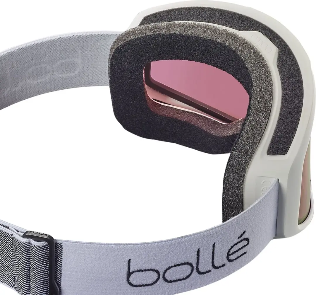 Bollé Bedrock Plus OTG Skibril - Wit - Blauwe Lens - afbeelding 2 van 5