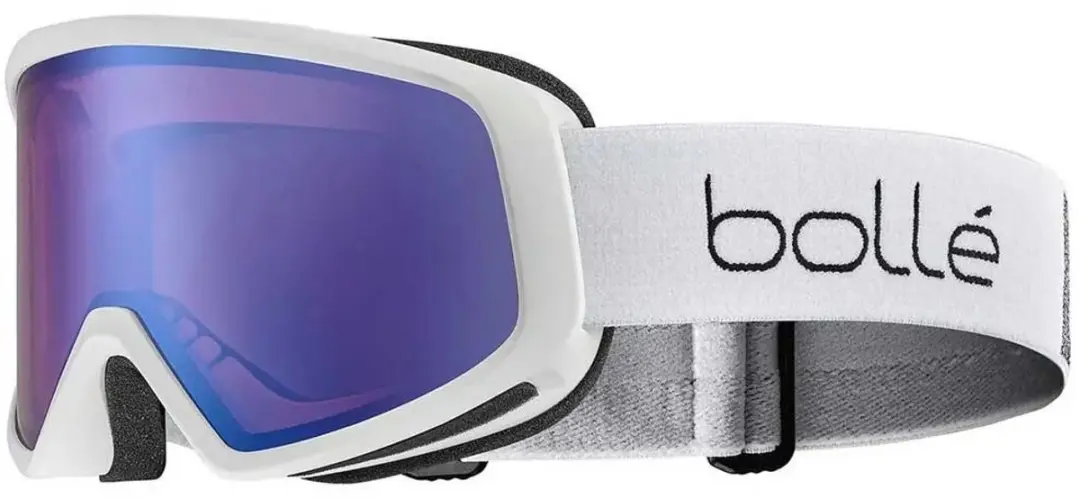 Bollé Bedrock Plus OTG Skibril - Wit - Blauwe Lens - afbeelding 5 van 5