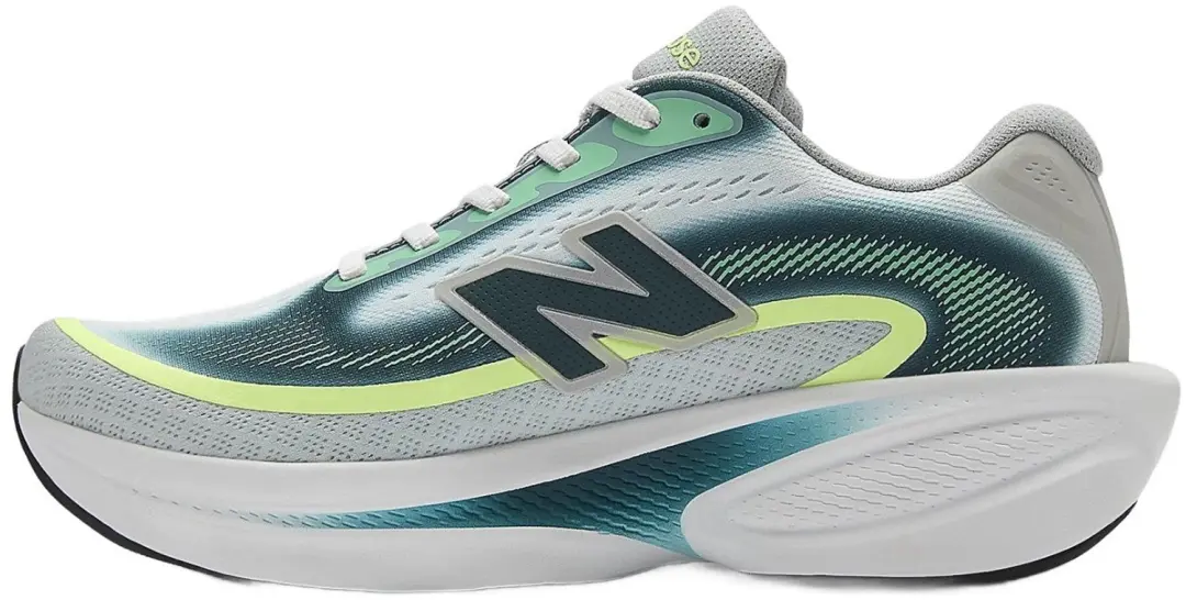 New Balance Ellipse Hardloopschoenen - Wit/Groen - Heren - afbeelding 2 van 6