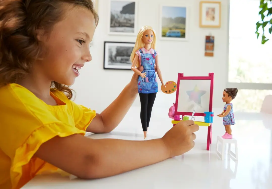 Barbie Kunstenares Pop en Speelset