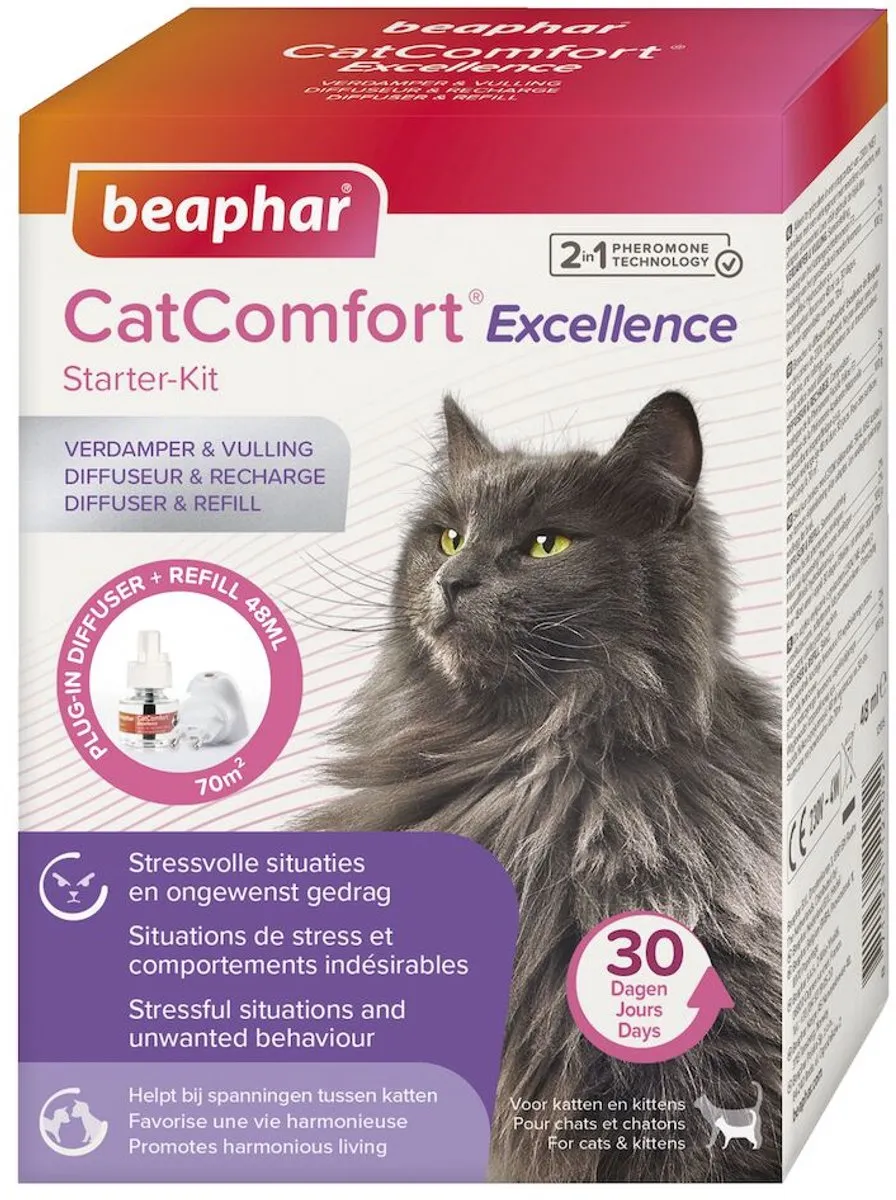 Beaphar CatComfort Excellence Verdamper & Vulling 48ml