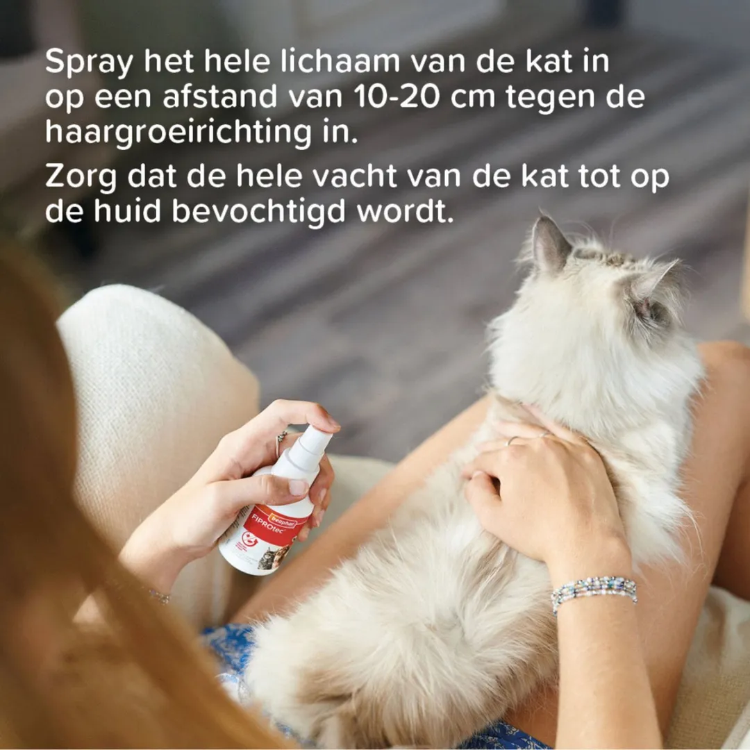 Beaphar Fiprotec Spray Anti Vlooien & Teken 100ml