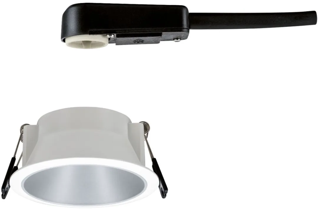 Paulmann Cole Inbouwlamp GU10 10W 88mm - Wit/Zilver