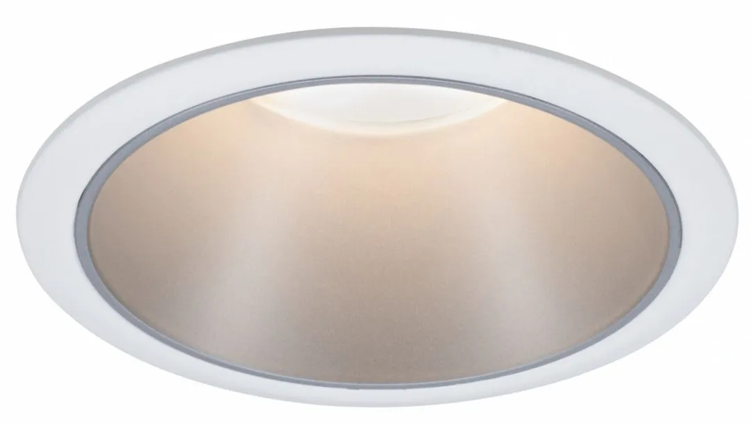 Paulmann Cole Inbouwlamp GU10 10W 88mm - Wit/Zilver