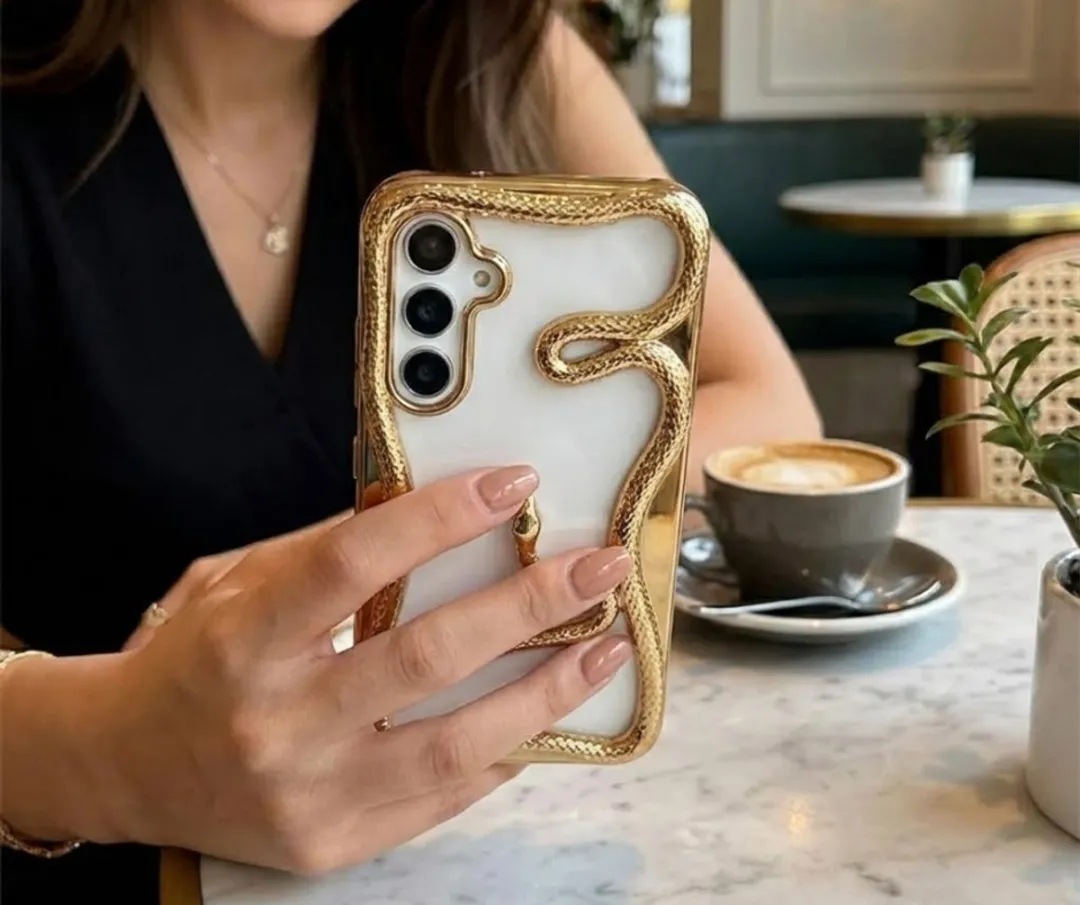 NUVEX Telefoonhoesje Samsung Galaxy A36 - Goudkleurig