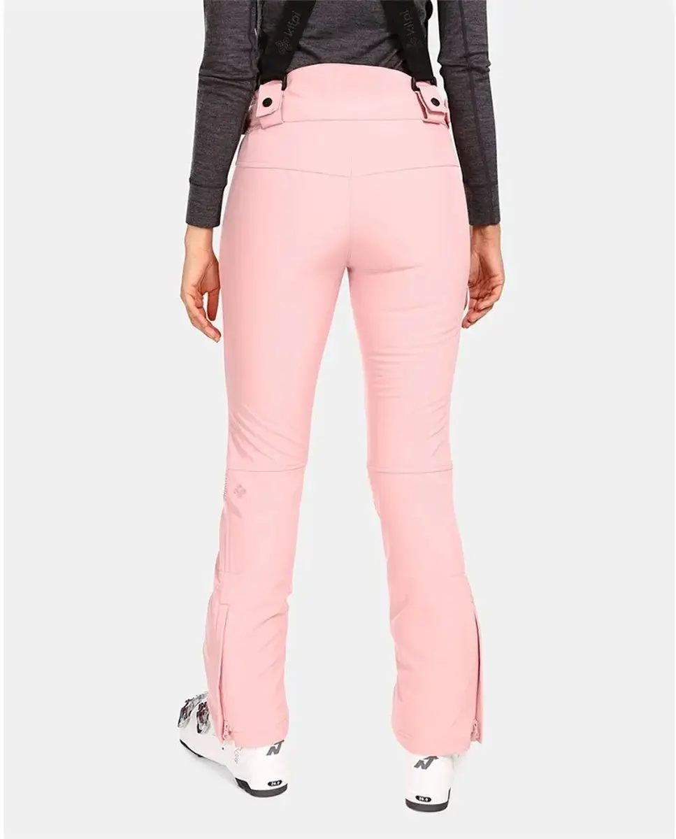 Kilpi Dione Dames Softshell Skibroek - Roze - afbeelding 4 van 6