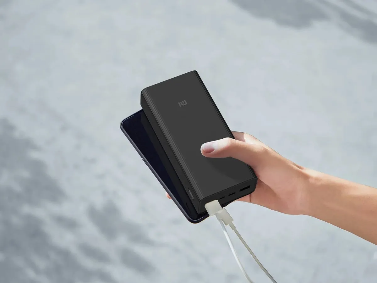 Xiaomi Powerbank 30000mAh 18W - 3x USB - Zwart